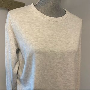 Kangol lux cotton grey long sleeve shirt